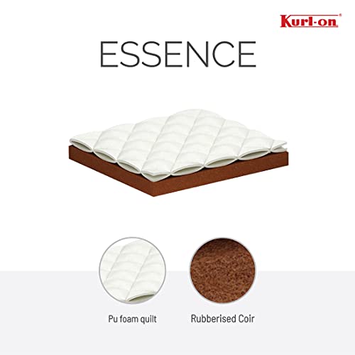Kurl-On Essence 5 inch Queen Size Rubberized Coir Mattress (L x W: 72 inch x 60 inch) 3