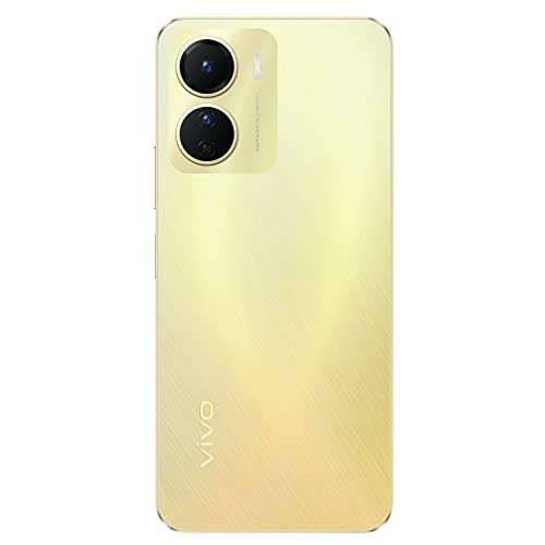 Vivo Y16 (Drizzling Gold, 4GB RAM, 128GB Storage) without offers 4