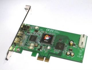 Firewire 800 + 400 3-Port PCI i/e RoHS 4