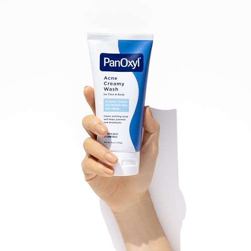 PanOxyl - Acne Creamy Wash 4 Percent Benzoyl Peroxide Daily Control, 6 Ounce 6