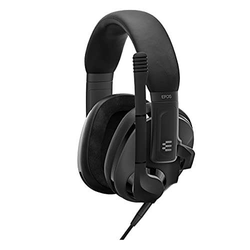 EPOS H3 Closed Acoustic Gaming Headset with Noise-Cancelling Microphone - Plug & Play Audio - Around The Ear - Adjustable, Ergonomic - for PC, Mac, PS4, PS5, Switch, Xbox - Onyx Black 5