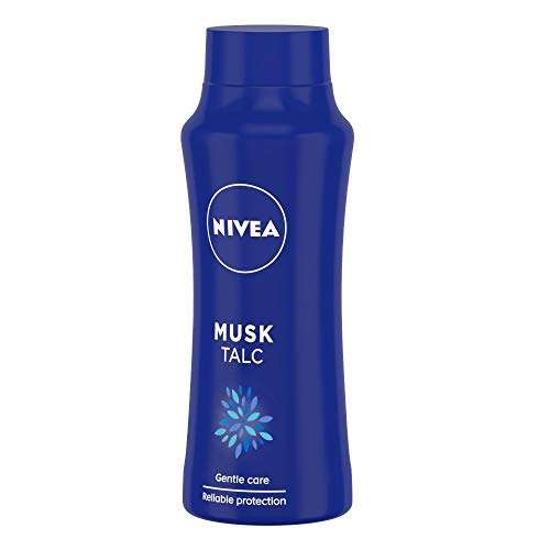 NIVEA Talcum Powder for Men & Women, Musk, For Gentle Fragrance & Reliable Protection Against Body Odour,100 g (Pack of 1) 4