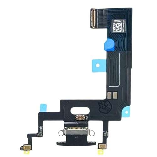 E-REPAIR Dock Connector Charging Port Flex Cable for iPhone XR, Replacement USB Charger, Microphone, and Headphone Audio Jack Assembly for Models A1984, A2105, A2106, A2108 1