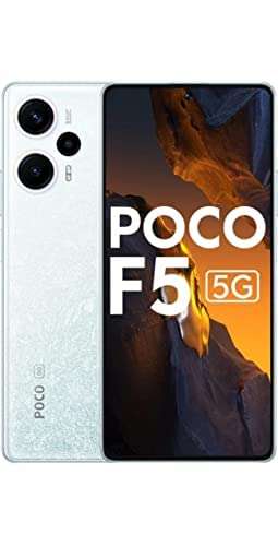 POCO F5 5G (Snowstorm White, 256 GB) (8 GB RAM) 1