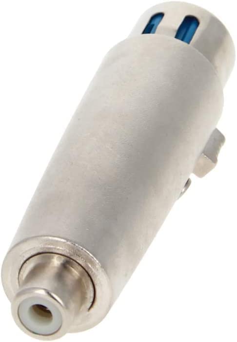 H-its Kabel 1PC - XLR Female to RCA Female Adapter Connector 3 Pin XLR to RCA Adapter Coupler Microphones Plug Audio Connector Mic Extender Plug