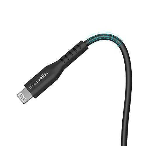 Amazonbasics Apple Certified Lightning to USB Charge and Sync Cable for Charging Adapter (3 Meters, Blue) 5