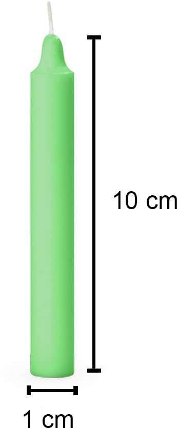 Pack of 60 Stick Candles for Home Decoration, Birthday, Diwali, Party Candle (Multicolor, Pack of 60)_166 6