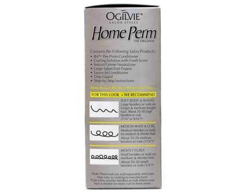Ogilvie Salon Styles Home Perm The Original - For Color Treated, Normal Hair - 1 Application 4