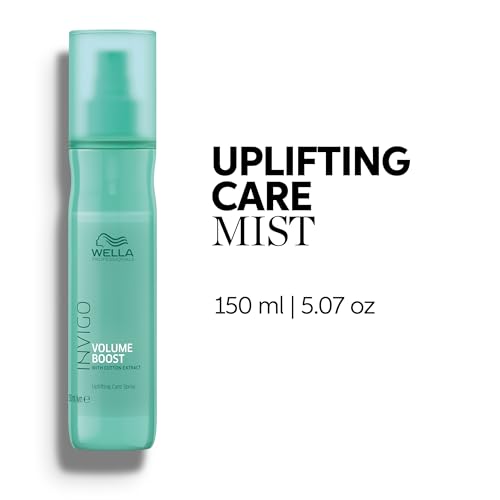 Wella Professionals Invigo Volume Boost Uplifting Care Mist | Added Volume for Fine Hair | Lightweight Care, Shine, Fullness & Light Control | 5.07 Fl Oz 2