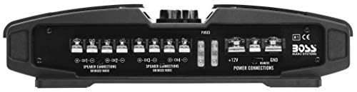 BOSS Audio Systems PF1800 4 Channel Car Amplifier - 1800 Watts, Full Range, Class A-B, 2-4 Ohm Stable, Mosfet Power Supply, Bridgeable 6