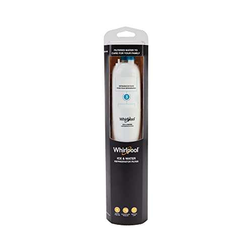 Whirlpool Refrigerator Ice and Water Filter 3 - WHR3RXD1, Single-Pack, Aqua 1