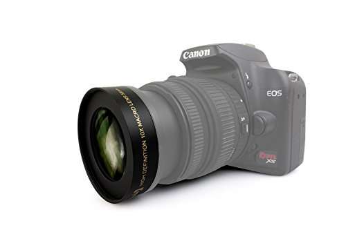 Opteka Achromatic 10x Diopter Close-Up Macro Lens for Olympus EVOLT E-5, E-620, E-600, E-520, E-510, E-500, E-450, E-420, E-410, E-400, E-330 and E-300 Digital SLR Cameras (Fits 58mm Threaded Lenses) 4