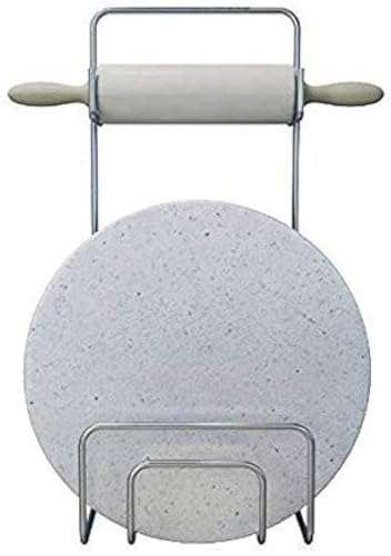 Stylbase Stainless Steel Rolling Pin Holder Chakla Belan Stand 2