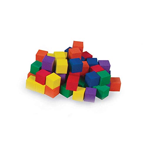 hand2mind Wood Blocks, Counting Cubes for Kids Math, 1 Inch Blocks for Preschool Crafts, Early Math Manipulatives for Preschool, Classroom Supplies for Teachers Elementary (Pack of 100) 6