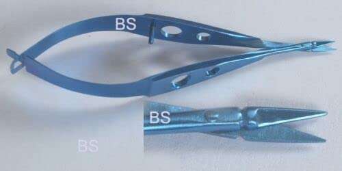 titanium vannas scissors micro blades 6mm 10mm anyone piece 1