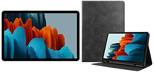 Samsung Galaxy Tab S7 27.81 cm (11 inch) 120 Hz Display, S-Pen in Box, Quad Speakers, 6 GB RAM, 128 GB Internal,Wi-Fi + LTE, Mystic Black 1
