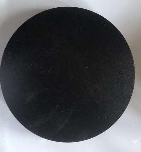 SUNBIRD Wooden Chakla,Serving Board, Round Chapati Chakla, Perfect for Making Chappati at Home, Wooden Roti/Chapati Maker, Wood Rolling Board and Rolling Pin Black Set (Chakla Belan) 5