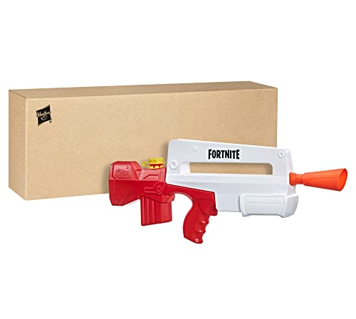 NERF Super Soaker Fortnite Burst AR Water Blaster, Pump-Action for Outdoor Summer Water Games, for Kids, Teens & Adults 5