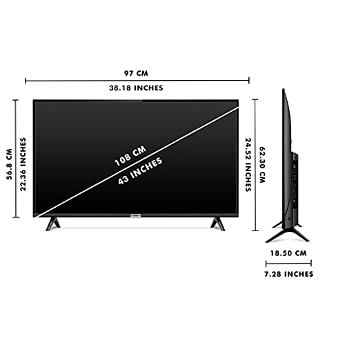 TCL 108 cm (43 inches) Full HD Certified Android Smart LED TV 43S6500FS (Black) 4