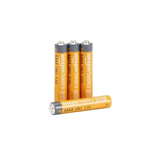 Amazon Basics Amazonbasics Aaaa Everyday Alkaline Batteries (4-Pack) - Appearance May Vary 1