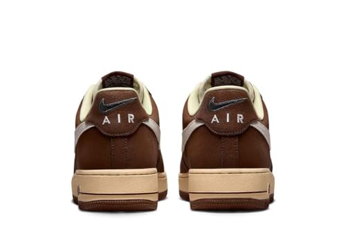 NIKE Air Force 1 '07 Men's Shoes, Cacao Wow Coconut Milk Vintage Green Sail, 9 4