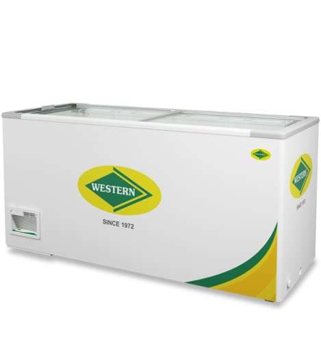 Western Straight Glass Top Freezer NWHF550G-HC 4