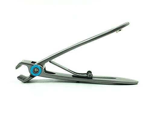 Deluxe Wide Jaw opening Large Nail Clipper Stainless Steel Sharp Sturdy Toenail Clippers (Gray) 1