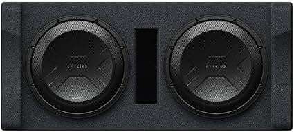 Kenwood Excelon P-XW1221D Ported 2-ohm Dual Loaded Enclosure with Two 12" Subwoofers 3