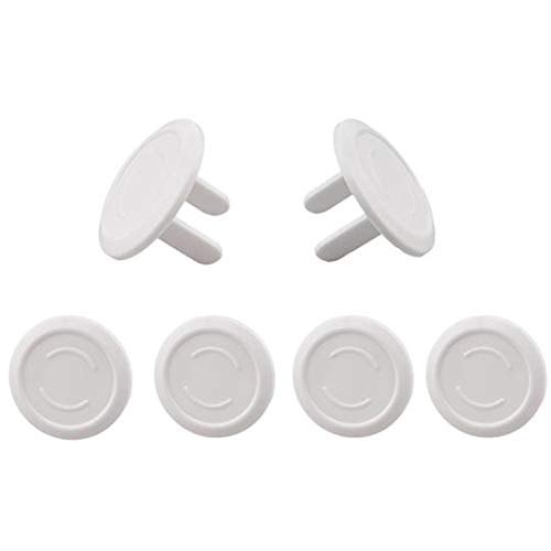 KinderGard Babyproof Outlet Covers, 24 Pack White, Electrical Safety Outlet Plugs 5
