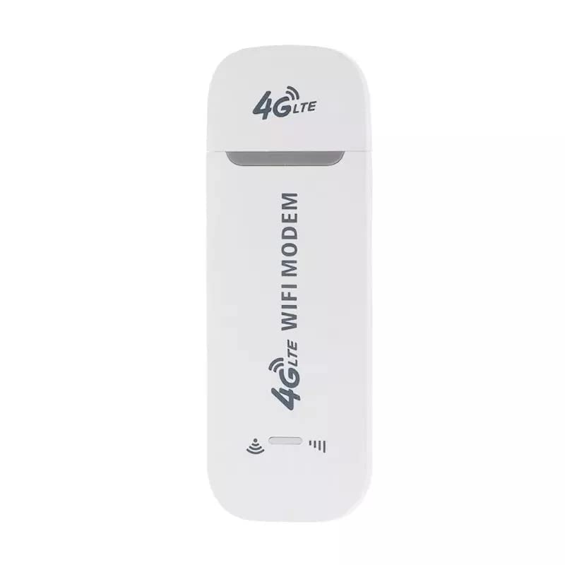 AUSHA® USB 4G Fast LTE WiFi Wireless USB Dongle Stick with All SIM Network Support, Plug & Play Data Card with up to 150Mbps Data Speed Modem 1