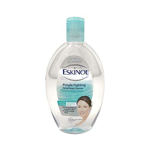 Eskinol Pimple Fighting Facial Deep Cleanser 225mL 5