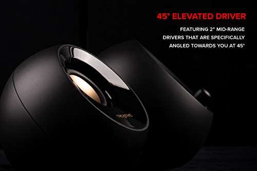 Creative Pebble Plus 2.1 USB-Powered Desktop Speakers with Powerful Down-Firing Subwoofer and Far-Field Drivers, Up to 8W RMS Total Power for Computer PCs and Laptops (Black) 3