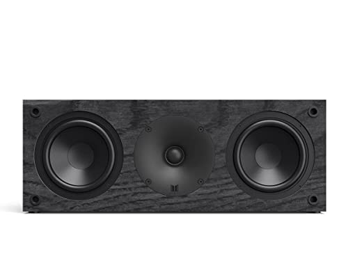 Monolith C4 Center Channel Speaker (Each) Powerful Woofers, Punchy Bass, High Performance Audio, for Home Theater System - Audition Series 3