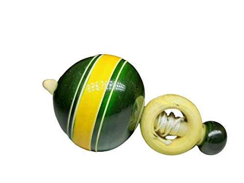 wooden spinning top with thread - latoo toy for children - pull and release- Multi color 1