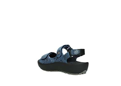 Wolky Women's Flat Sandals, Denim, 7.5-8 5