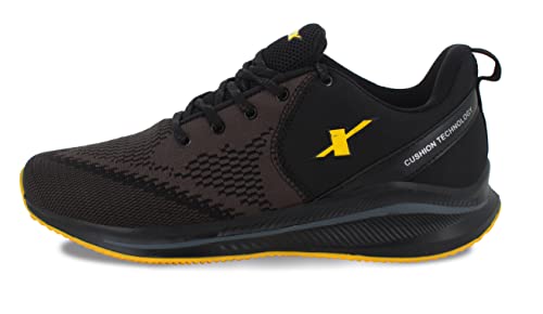 Sparx Mens SM 678 | Enhanced Durability & Soft Cushion | Black Running Shoe - 8 UK (SM 678) 4