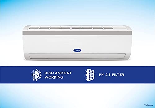 Carrier 1 Ton 3 Star Split AC (Copper,CAS12EN3R30F0,Emperia Nx, White) 2