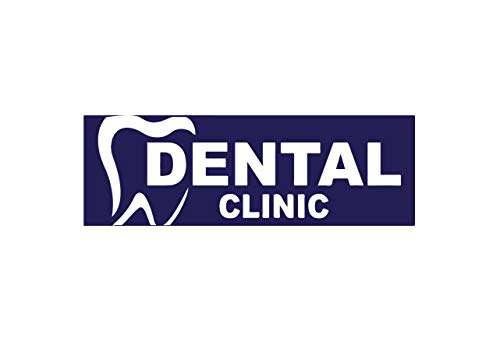 SIGN EVER Dental Clinic Signage Boards For Hospital Medical College Clinic Office Restaurant Shopping Mall Business Commercial Waterproof Sign Boards L x H 30.00 Cm 10.00 Cm Pack Of 1 1