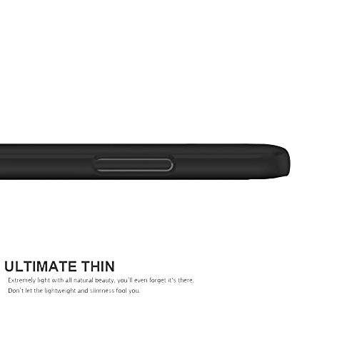 TheGiftKart Imported Matte Soft Back Cover Case for Redmi Note 10 Lite/Note 9 Pro/Pro Max/Poco M2 Pro | Protective Rubberised Case (Black) 6