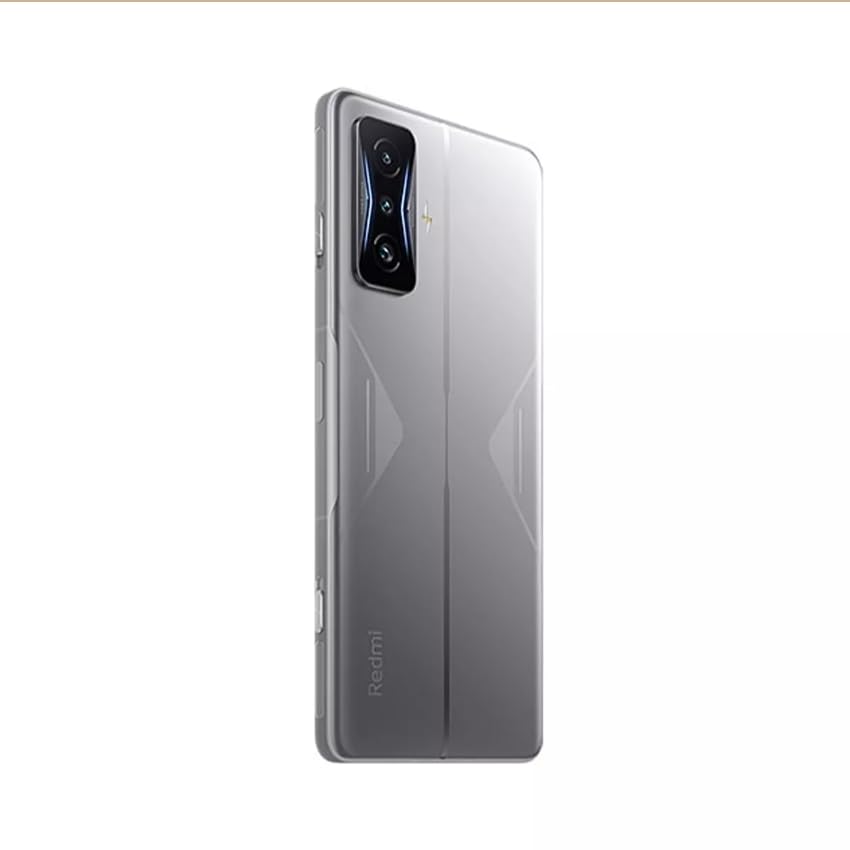 Xiaomi Redmi K50 Gaming 5G + 4G LTE (256GB + 12GB) (NOT Verizon AT&T Cricket Straight Talk) NFC Triple Camera 6.67" + (w/Fast Car Charger Bundle) (Electric Silver) 3