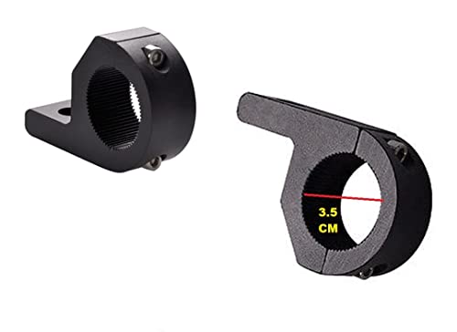 AOW ATTRACTIVE OFFER WORLD Fog Light Clamp (Pack Of 2) T-5 Universal For All Bikes 6