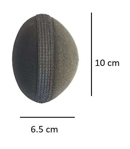 advancedestore Princess Hair Puff Maker Girls & Women - Black (10 cmx6.5 cm(pack of 1))moq 5