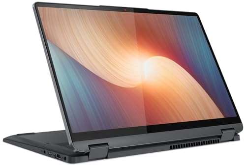 Lenovo IdeaPad Flex 5 Ryzen 5 5500U 14" (35.5cm) WUXGA+ IPS 2-in-1 Laptop (16GB/512GB SSD/Win 11/Office 2021/Backlit KB/Fingerprint/HD Camera/Alexa/3 month Game Pass/Storm Grey/1.55Kg), 82R9005JIN 3