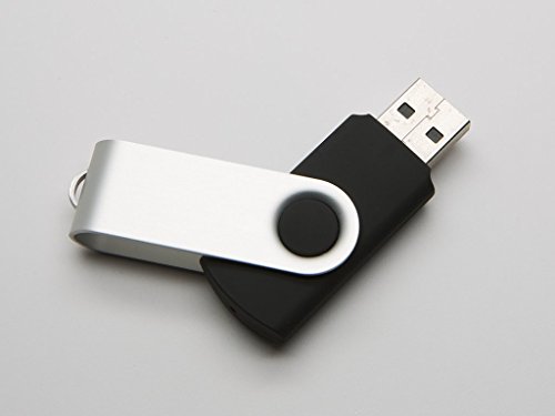 20 1GB Flash Drive - Bulk Pack - USB 2.0 1 GB Swivel Design Black 2