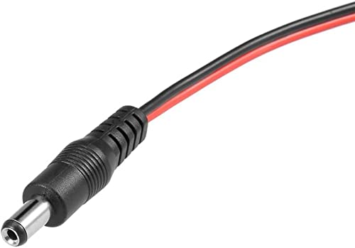 XYWHPGV 2.1mmx5.5 mm 12V DC Male Jack to Alligator Clip Power Cable Connectors 54cm for CCTV Security Camera Lighting(94a62 723fa 0702e ad4ef 60630 da5cd 5