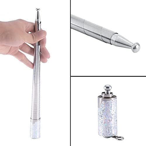 SHR ENTERPRISE Magic Stick Silver Appearing Cane Metal Steel Stick Stretchable Extendable Stick Magical Pocket Stick Staff for Girls Boys Adult 4