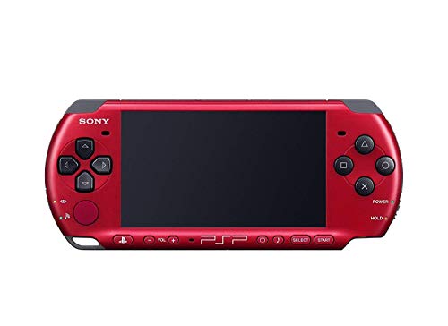 Sony Playstation Portable PSP 3000 Series Handheld Gaming Console System (Red/Black) (Renewed) 1