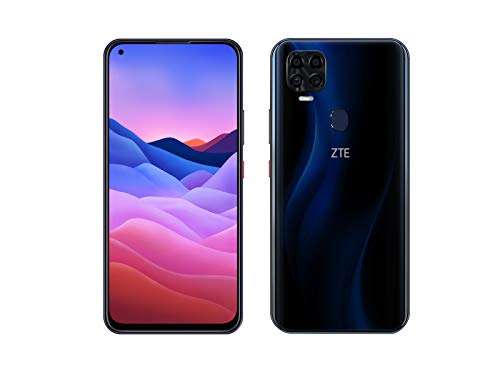 ZTE Blade V2020 Smart 4G LTE Volte GSM Unlocked 128GB 48MP Quad Camera 6.82" 8010 Octa Core Android 10 Works Worldwide (Not for Verizon/Boost) (Blue, 128GB) 4
