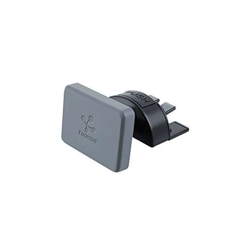 Koomus Pro CD-M CD Slot Magnetic Cradle-Less Smartphone Car Mount Holder for All iPhone and Android Devices, Single, Black 2