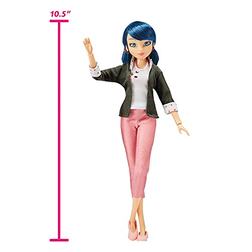 Miraculous Cat Ladybug Superhero Secret Marinette with Ladybug Fashion Outfit by Playmates Toys 2